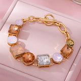 Pastel Multi Crystal Bracelet