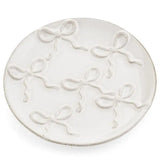 Stoneware Bow Plate Small