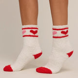 2-Pack Plush Stripe Socks