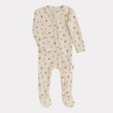 Ribbed Bamboo Footed Sleeper