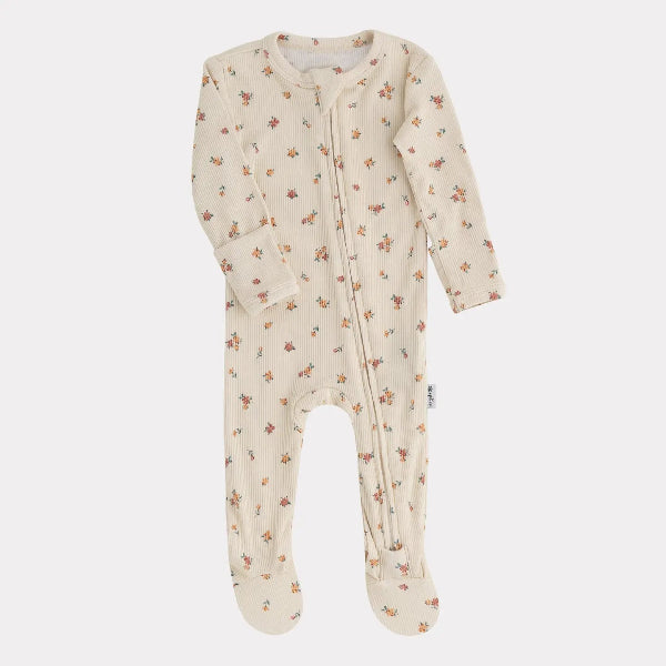 Ribbed Bamboo Footed Sleeper