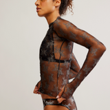 Two Tone Lady Lux Layering Top