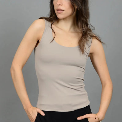 Tanith Double U Neck Tank