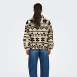 Janne Aztec Teddy Half Zip