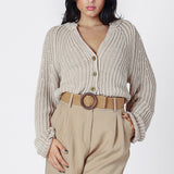 Tia Textured Cardigan