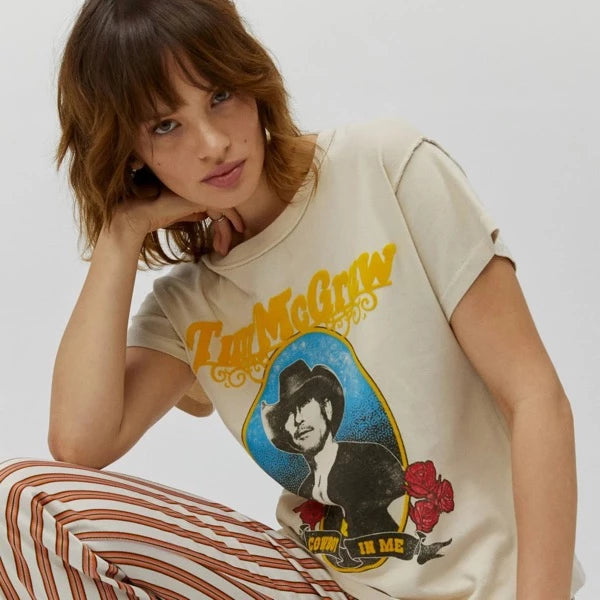 Tim McGraw Cowboy Reverse GF Tee