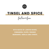 Tinsel & Spice Glimmer Reed Diffuser