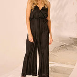 Trey Twist Strap Wrap Jumpsuit