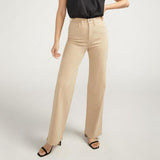 Highly Desirable High Rise Trouser Khaki