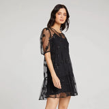 Tyler Mesh Mini Dress