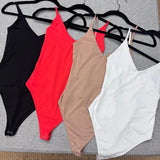 Varen Spaghetti Strap Bodysuit