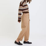 Villa Drawstring Barrel Leg Jean