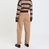 Villa Drawstring Barrel Leg Jean