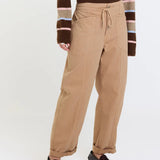 Villa Drawstring Barrel Leg Jean