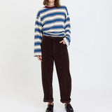 Villa Drawstring Barrel Leg Jean