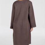 Long Knit Viscose Blend Cardi