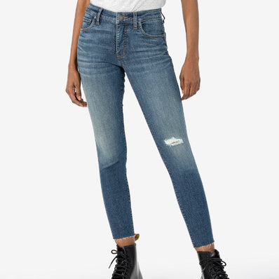 Donna High Rise Fab AB Ankle Skinny