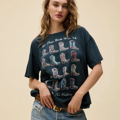 Boots For Walking Merch Tee