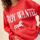 Cowboy Wanted BF Sweatshirt