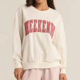 Oversized Weekends Sweatshirt