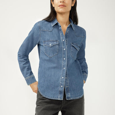 Denim Western Shirt