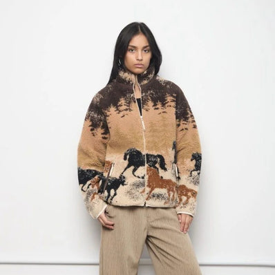 Wild Horses Sherpa Jacket