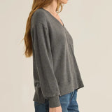 Wilder Cloud V-Neck L/S Top