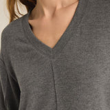 Wilder Cloud V-Neck L/S Top