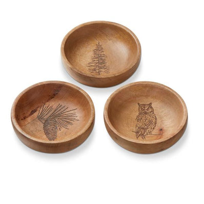 Wild Pine Wood Bowl