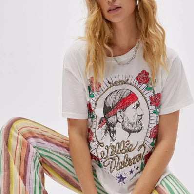 Willie Nelson Red Headed Stranger BF Tee