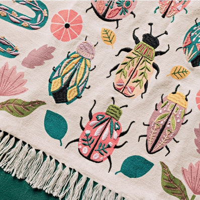 Amulet Embroidered Dishtowel