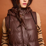 Asha Hooded Puffer Vest