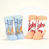 The Shots Now/Baby Time Baby Socks