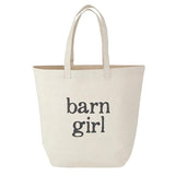 Barn Girl Canvas Tote