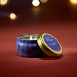 Volcano Winter Bazaar Mini Tin
