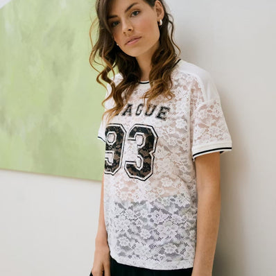 Belle Lace T-Shirt