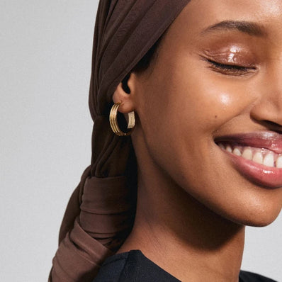 Bennett Recycled Hoop Earrings