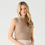 Billi Textured Sweater Tank