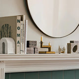 White Marble Arch Book End