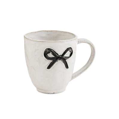 Bow Stoneware Mug