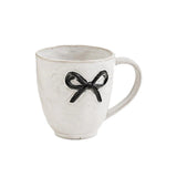 Bow Stoneware Mug