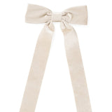 Deco Velvet Bow w/Clip