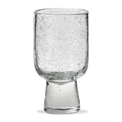 Footed Bubble Glass