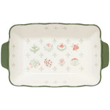 Camellia Stoneware Baking Dish