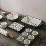 Camellia Stoneware Baking Dish