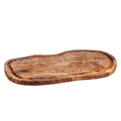 Olive Wood Carving Board W Groove 35CM