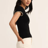 Cassis Rib Tee
