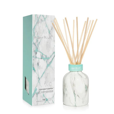 Coconut Santal Modern Marble Reed Diffuser