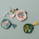 Wildgrove Embroidered Coin Purse
