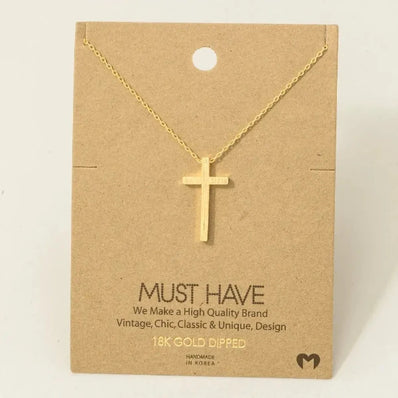 Cross Pendant Necklace